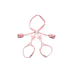Bondage Harness with Bows Harness XR Brands Pink 