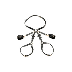 Bondage Harness with Bows Harness XR Brands Black 