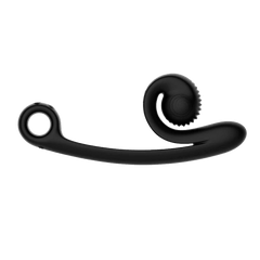 Snail Vibe Curve Sliding Vibrator Vibrator SVibe Black 