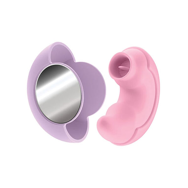 Play With Me Pout & Play Licking Vibrator Vibrator Blush 