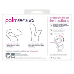 PalmSensual Head Attachments Wand Attachments BMS 