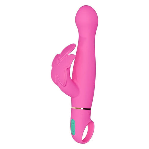 Aria Rechargeable Vibe Naughty AF Vibrator Blush 