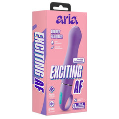 Aria Rechargeable Vibe Exciting AF Vibrator Blush 
