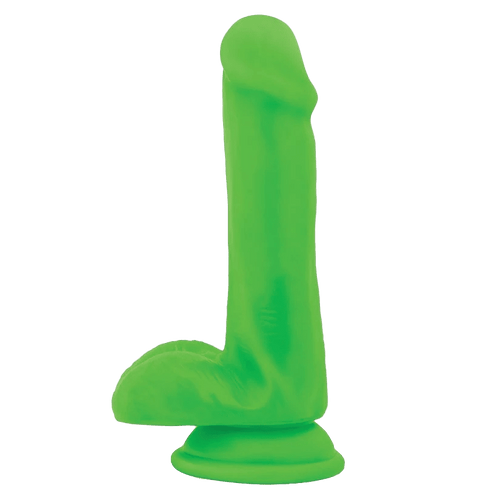 Neo Elite Silicone Dual Density 6" Dildo Dildo Blush Green 