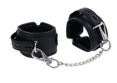 The Edge Handcuffs Restraints Sportsheets Black 