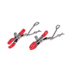 S&M Ex's & Oh's Nipple Clamps Nipple Clamps Sportsheets 