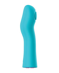 Hana Fingerlike Thumping Bullet Vibrator Femme Funn Blue 