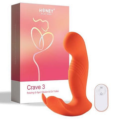 Crave 3 G-Spot Rotating Vibrator Vibrator Honey Play Box 