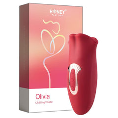 Olivia Oral Sex Toy Vibrator Honey Play Box 