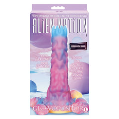 Alien Nation Glo Vopositor Dildo Icon Brands Pink 
