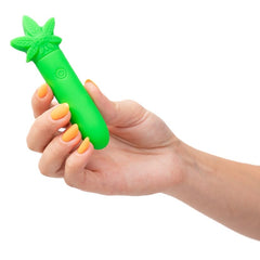 Vibelite Stoni Compact Pot Leaf Vibrator Vibrator Maia Toys 