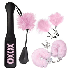 Naughty In Pink Bondage Kit Bondage Kit Nass Toys Pink 