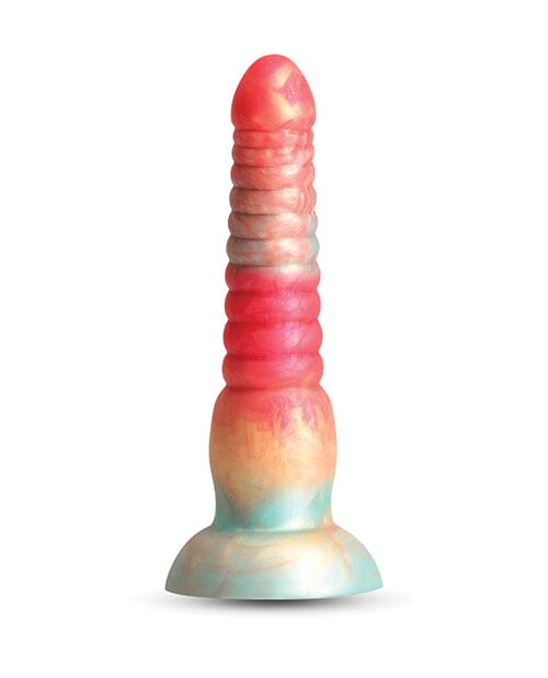 Stacked 6" Dildo in Red/Gold Dildo NS Novelties Multicolor 