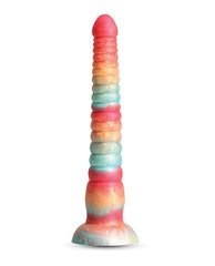 Stacked 9" Dildo in Red/Gold Dildo NS Novelties Multicolor 