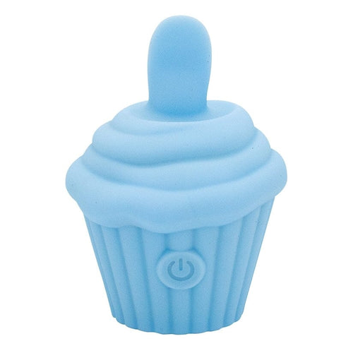 Cake Eater Clit Flicker Stimulator Vibrator Natalie's Toy Box Blue 