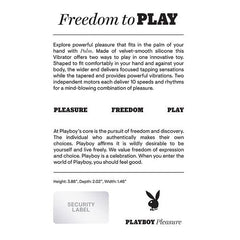 Playboy Pleasure Palm Vibrator Vibrator Evolved 