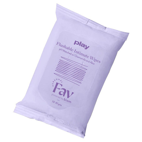 Play Intimate Wipes Cleansing Wipes Personal Fav 