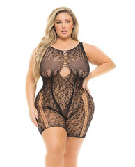 Animal Inside Body Suit Lingerie Pink Lipstick B 