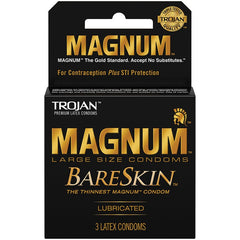 Magnum Bareskin Condoms Condom Trojan 3 pk 