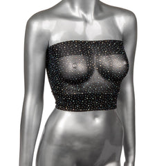 Radiance Bandeau Top Lingerie Cal Exotics Black Size A 