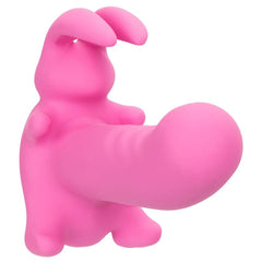 Beginners Vibrating Bunny Dreams Vibrating Dildo Cal Exotics Pink 