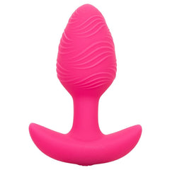 Cheeky Vibrating Glow-In-The-Dark Butt Plug Butt Plug Cal Exotics Pink 