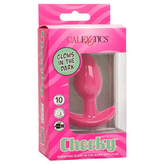 Cheeky Vibrating Glow-In-The-Dark Butt Plug Butt Plug Cal Exotics 