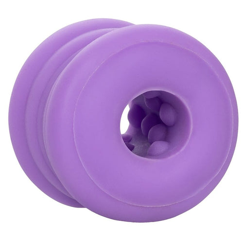 Slop Top Dirty Luv Textured Stroker Penis Masturbator Cal Exotics Purple 