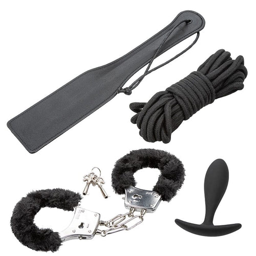 Pleasure Kits Bondage Collection Bondage Kit Cal Exotics Black 