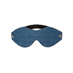 Ride 'Em Denim Eye Mask mask Cal Exotics Blue 