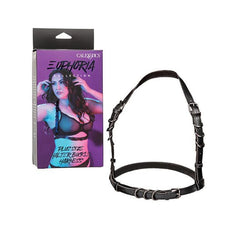 Euphoria Halter Buckle Harness Harness Cal Exotics Black Plus 