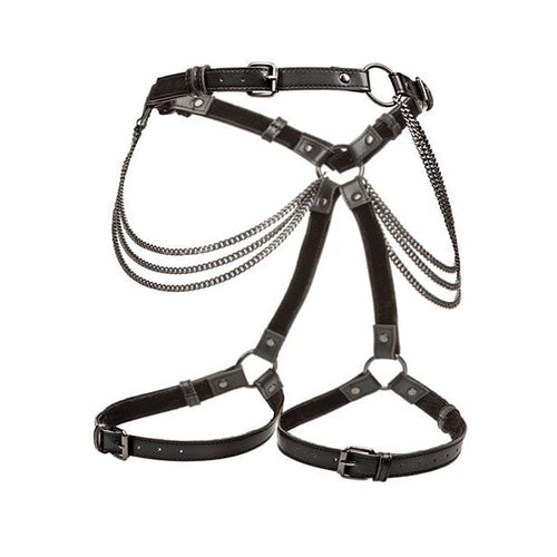 Euphoria Multi Chain Thigh Harness Harness Cal Exotics 