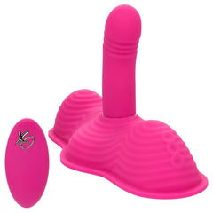 Triple Rider Remote Control Ecstasy Rumbler Grinding Toy Cal Exotics Pink 