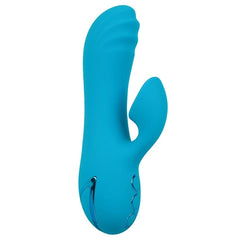 California Dreaming Sunset Beach Seducer Air Pressure Rabbit Vibrator Cal Exotics Blue 