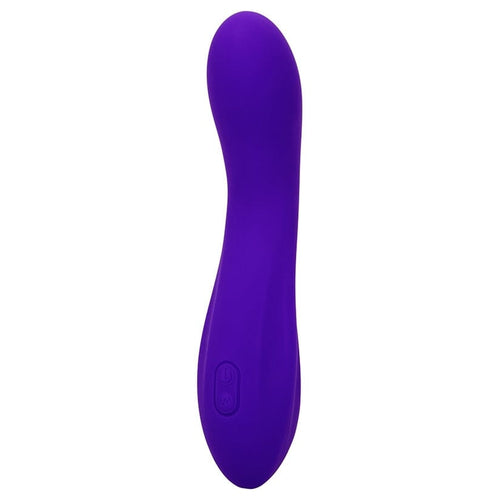 Flex Bend & Hold Rumbler Vibrating Dildo Vibrator Cal Exotics Purple 