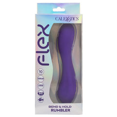 Flex Bend & Hold Rumbler Vibrating Dildo Vibrator Cal Exotics 