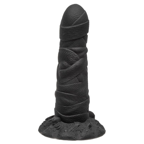 Monster Dong The Mummy Suction Cup Dildo Dildo XR Brands Black 