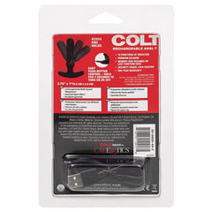 Colt Rechargeable Anal T Plug Butt Plug Cal Exotics 
