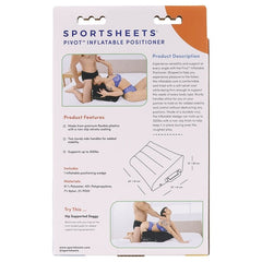 Pivot Inflatable Positioner Sex wedge Sportsheets 