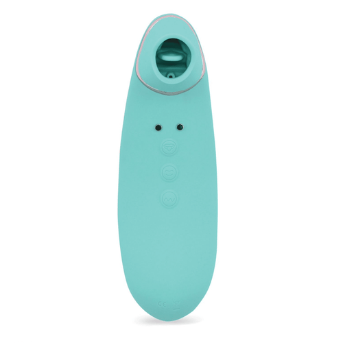 Trinitii Suction Tongue Vibe Vibrator Nu Sensuelle Teal 