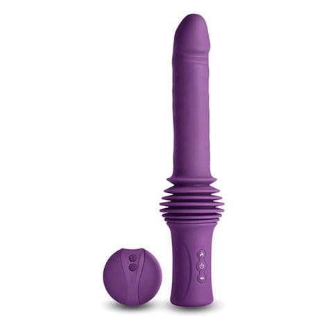 Creature Cocks Cyborg Cock Thrusting and Vibrating Silicone Dildo