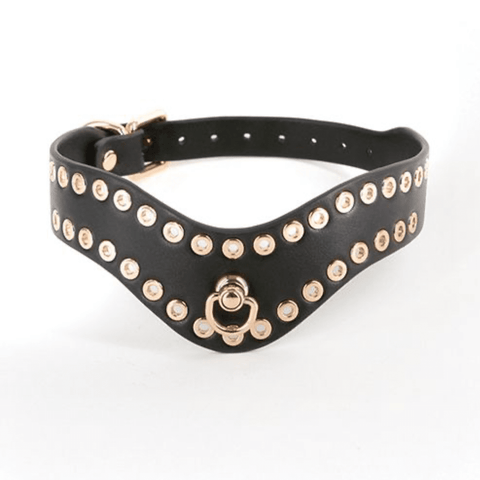 Cosmo Rainbow Bondage Collar & Leash