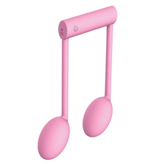 The Beat Remote Note Vibe Vibrator Nass Toys Pink 