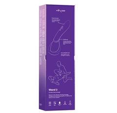 Wand 2 Ultra Quiet Curved Vibrator Vibrator We-Vibe 