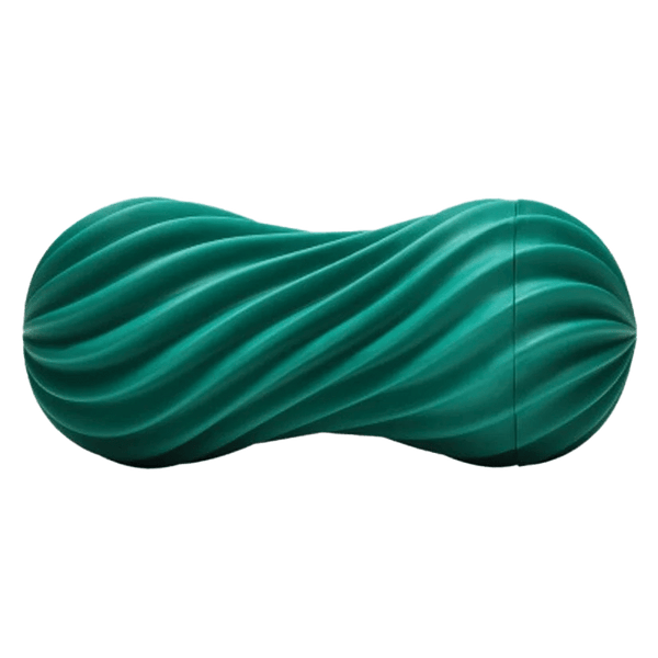 Flex Spiral Stroker Penis Masturbator Tenga Green 