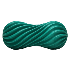 Flex Spiral Stroker Penis Masturbator Tenga Green 