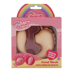 Unihorn C Horse Coral Throb in Pink/Peach air pressure toy Creative Conceptions 