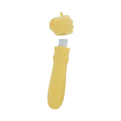 Unihorn Bean Blossom USB Bullet in Yellow Vibrator Creative Conceptions 