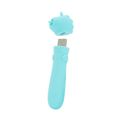 Unihorn Mountn Peak USB Bullet in Blue Vibrator Creative Conceptions Blue 