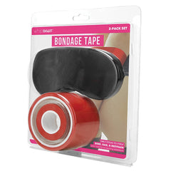WhipSmart Bondage Tape Kit Bondage Tape Xgen Red 